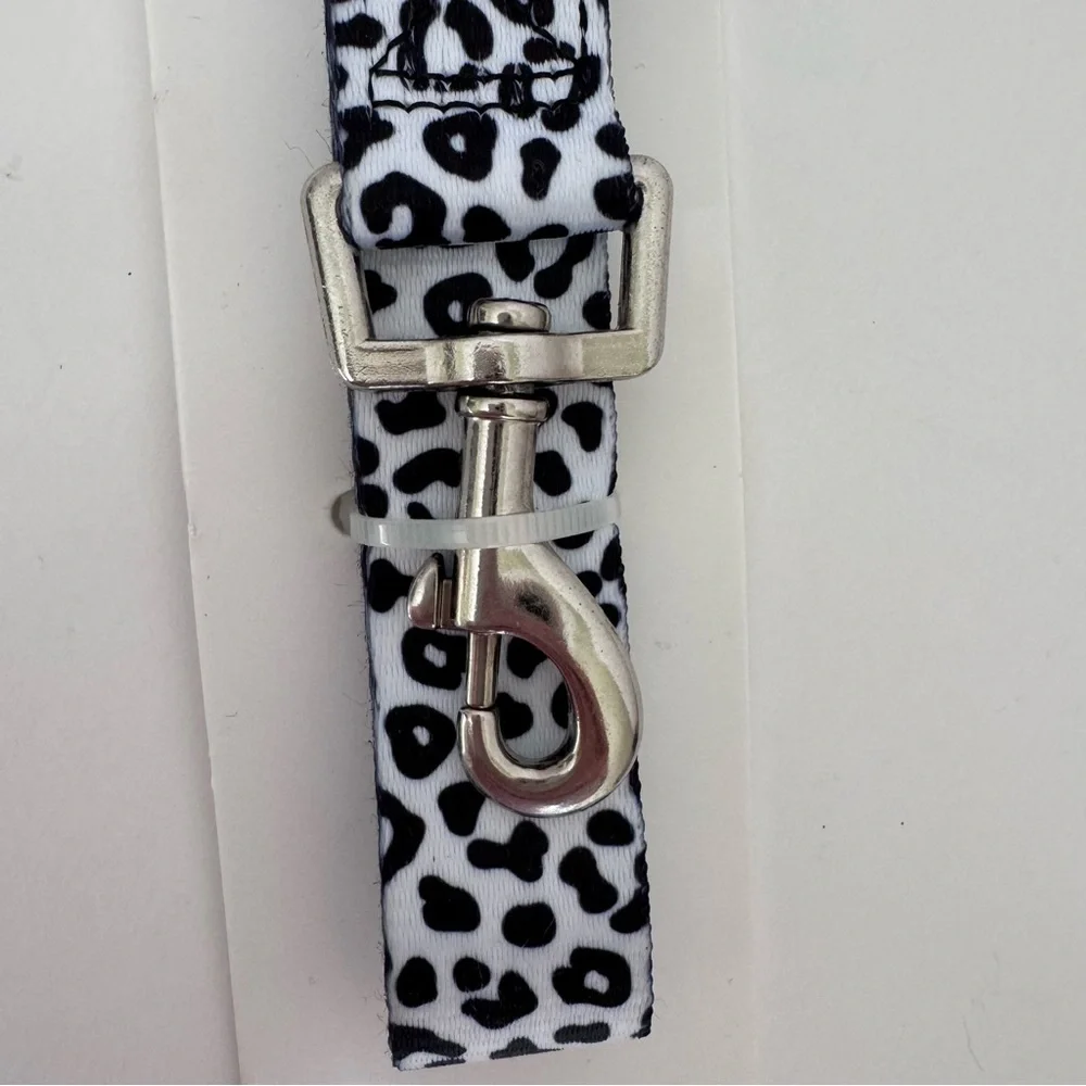 MINISO Pets Leopard Print Dog Leash Large 59” NWT Swivel Clip